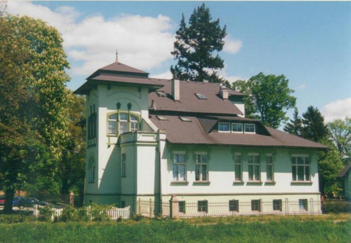 Pension Habermannova Vila Bludov  Bagian luar foto